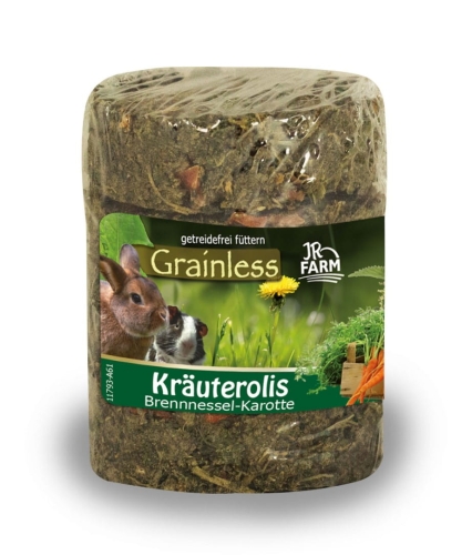 JR Farm Grainless Ciastka Marchew -Pokrzywa 80g  - Przysmaki - Uszatkowe Rady