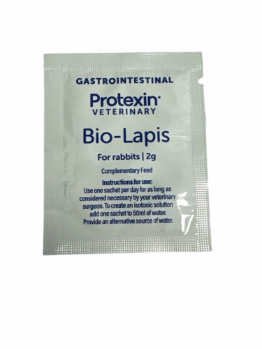 BIO-LAPIS FOR RABBIT saszetka 1 szt  (2g) PROBIOTYK i PREBIOTYK - Suplementacja - Uszatkowe Rady