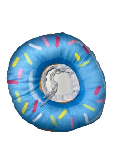 Kołnierz DONUT niebieski - PIERWSZA POMOC - Uszatkowe Rady