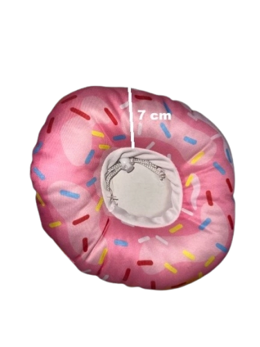 Kołnierz DONUT różowy - PIERWSZA POMOC - Uszatkowe Rady