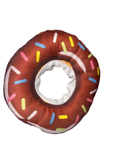 Kołnierz DONUT brązowy - PIERWSZA POMOC - Uszatkowe Rady