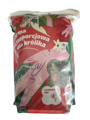 Ham Stake Pełnoporcjowa mieszanka dla królika 500g - Karma - Uszatkowe Rady