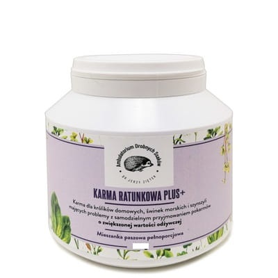 Dr Ziętek KARMA RATUNKOWA Plus dla królików i gryzoni 500g  - Karma - Uszatkowe Rady