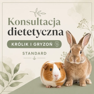 Konsultacja dietetyczna - królik i gryzoń STANDARD (45 min)