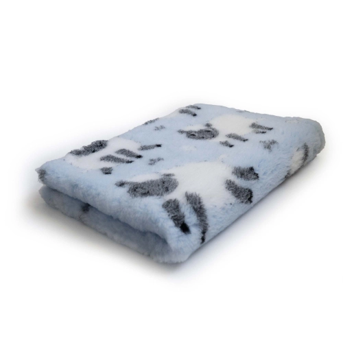 Posłanie DRY BED 75x50cm  Legowisko antypoślizgowe 28mm owce błękitne - Legowiska i Dry Bedy - Uszatkowe Rady