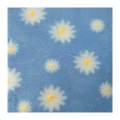 Posłanie DRY BED 75x50cm Legowisko antypoślizgowe 28mm błękitne stokrotki - Legowiska i Dry Bedy - Uszatkowe Rady