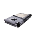 Posłanie DRY BED 75x50cm Legowisko antypoślizgowe 28mm szare owce - Legowiska i Dry Bedy - Uszatkowe Rady