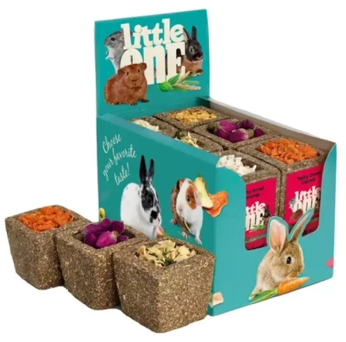 LITTLE ONE 65g miseczka z traw łąkowych DYNIA - Przysmaki - Uszatkowe Rady