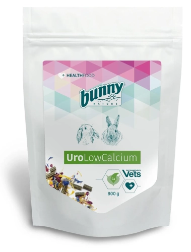 Bunny Nature Urolow Calcium 800 g - karma dla królika o obniżonej zawartości wapnia - Karma - Uszatkowe Rady